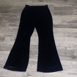 Xhilaration Black Velvet Pants